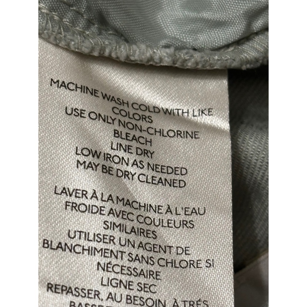 Maeve Anthropologie Sage Green Linen Blend Wide Leg Pleated Pants MP OB2056089 - Picture 4 of 6